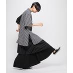 「ear PAPILLONNER」 「SUM1 STYLE」半袖ワンピース FREE ブラック レディース