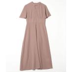 「junoah」 半袖ワンピース X-LARGE ブラウン レディース