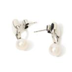 [TOMORROWLAND] серьги ( обе уголок для ) FREE оттенок серебра прочее 2 женский 