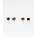 [ieLS] серьги ( обе уголок для ) ONE SIZE серебряный женский 