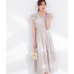 ワンピース ラッフルスリーブワンピース / 1216140406