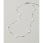  колье нержавеющая сталь цветочный узор колье женский 