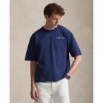 tシャツ リラックス フィット ロゴ ジャージー Tシャツ メンズ