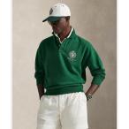 トレーナー スウェット リラックス フィット フリース グラフィック スウェットシャツ メンズ