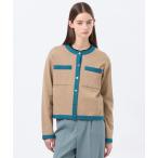 カーディガン 「ROYTON（ロイトン）」 ファインコットンニットカーディガン レディース