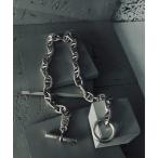 [Burner] колье 40cm оттенок серебра прочее мужской 