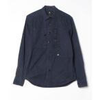 [G-STAR] рубашка с длинным рукавом X-SMALL темно-синий мужской 