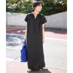 「SLOBE IENA」 半袖ワンピース 38 ブラック レディース