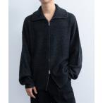 [SINSS] вязаный кардиган MEDIUM уголь мужской 