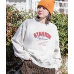 「niko and...」 スウェットカットソー MEDIUM グレー レディース