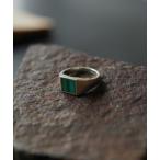 [UNITED TOKYO] кольцо 0 зеленый мужской 