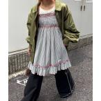 「HELLO.SANFRANCISCO」 キャミソールワンピース ONE SIZE ブラック レディース