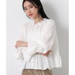 ブラウス シャツ ワッシャーフリル２ＷＡＹブラウス レディース