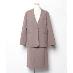 [RUIRUE BOUTIQUE] юбка костюм 3L Brown женский 