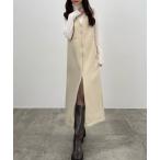 「CENEA」 ノースリーブワンピース MEDIUM アイボリー レディース