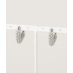 [UNITED ARROWS] серьги ( обе уголок для ) FREE серебряный женский 