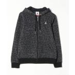 [le coq sportif] цветочный принт Zip выше Parker M серый женский 