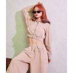 [sedacle girl] Zip выше Parker MEDIUM бежевый женский 