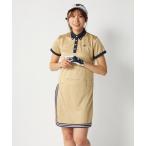  One-piece короткий рукав [FILA GOLF: filler Golf ] женский One-piece Jaguar do Golf 