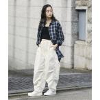 カーゴパンツ 限定展開 Quick Dry Fabric ワイドシルエット ポリリップクロス ミリタリーサーカスパンツ/UVカット/速乾 メンズ
