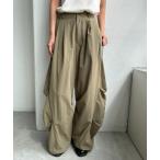 パンツ コクーンタックワイドパンツ レディース