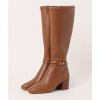 ブーツ ELLA ブロック ヒール ブーツ レディース