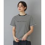 tシャツ 「接触冷感／抗菌防臭／消臭」アイスクリアBonsoirロゴTシャツ レディース