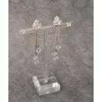  серьги [float] квадратное biju-3 полосный длинный цепь серьги женский 