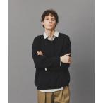 セーター ニット シルクブレンドVネックニット メンズ