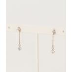 [4*C] серьги ( обе уголок для ) FREE розовое золото женский 