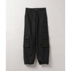[JEANASIS] брюки-карго SMALL черный женский 