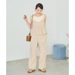 「FREAK'S STORE」 セットアップ MEDIUM ベージュ レディース
