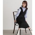 「N.（N. Natural Beauty Basic）」 サロペットスカート MEDIUM ブラック レディース