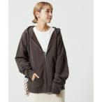 [FREAK'S STORE] Zip выше Parker свободный Brown женский 