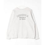 [LOWRYS FARM] тренировочный cut and sewn FREE серый женский 