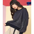 「niko and...」 長袖カットソー MEDIUM ブラック レディース