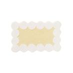  ковер коврик точка рама коврик 830×520 желтый × слоновая кость коврик перед дверью вход ..