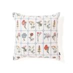 クッション クッションカバー スパンコールフラワー クッションカバー 450×450 マルチ（050）