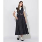 ジャンパースカート ジャンスカトリムワンピース