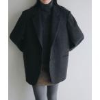 ジャケット テーラードジャケット Herringbone Wool Jacket レディース