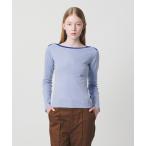 tシャツ 「NICE WEATHER」ロゴ フィット ロングスリーブ Tシャツ レディース メンズ