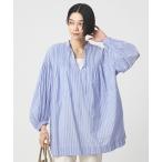 ブラウス シャツ ボリュームスリーブ ピンタック ブラウス レディース