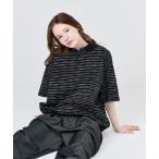  рубашка-поло SKETCH BORDER S/S POLO / скетч окантовка S/S Polo мужской женский 