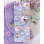 ステッカー ふわふわビジューシール