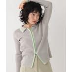 カーディガン 「WEB限定」コンパクトサマーシアーカーディガン / シアーニット / フロントフック レディース