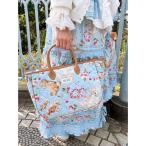 トートバッグ テディローズプリントキルティングバッグ レディース