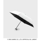 折りたたみ傘 「ポムポムプリン」晴雨兼用おりたたみ傘 レディース