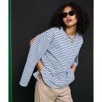 「MAISON SPECIAL」 長袖カットソー FREE ブルー レディース