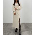 「CENEA」 ニットワンピース MEDIUM アイボリー レディース