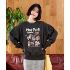 「FREAK'S STORE」 スウェットカットソー フリ- チャコール レディース